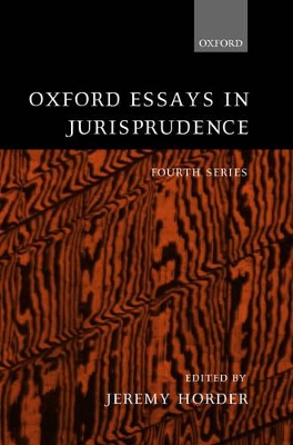 Oxford Essays in Jurisprudence: Fourth Series book