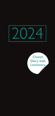 Church Pocket Book and Diary 2024 Black with Lectionary book