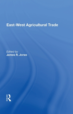 East-west Agricultural Trade book