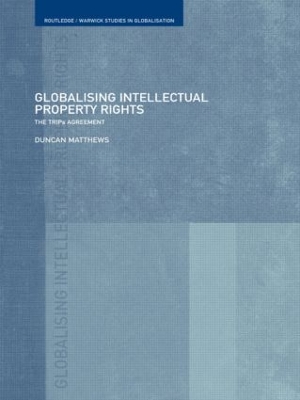 Globalising Intellectual Property Rights book