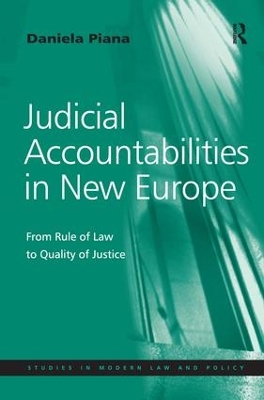 Judicial Accountabilities in New Europe book