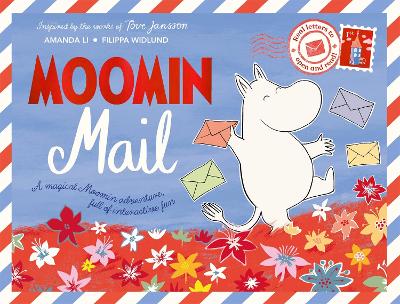 Moomin Mail: A beautiful gift book with real letters to open and read by Amanda Li