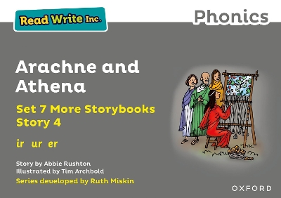 Read Write Inc. Phonics: Arachne and Athena (Grey Set 7A Storybook 4) book