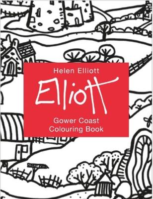 Helen Elliott Concertina Colouring Book: Gower Coast book