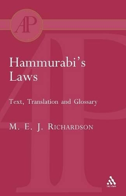 Hammurabi's Laws book