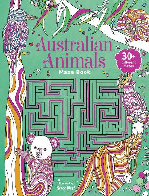 Australian Animals - Maze Book book