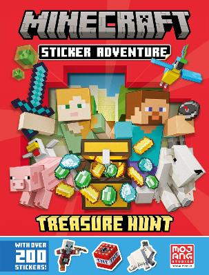 Minecraft Sticker Adventure: Treasure Hunt book
