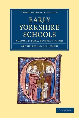 Early Yorkshire Schools book