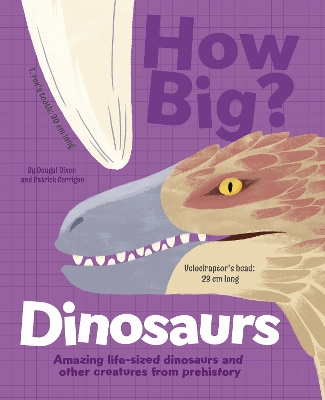 How Big? Dinosaurs: Amazing Life-Sized Dinosaurs and Other Creatures from Prehistory book