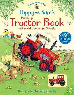 Poppy and Sam's Wind-Up Tractor Book book