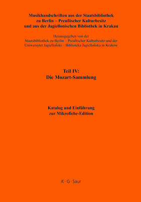 Katalog Und Einführung Zur Mikrofiche-Edition book