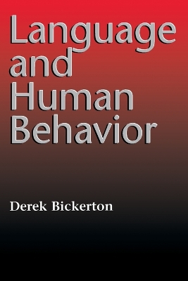 Language and Human Behavior book