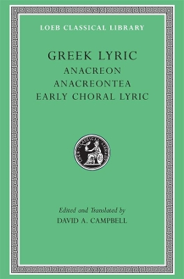 Greek Lyric book
