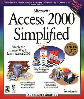 Access 2000 Simplified book