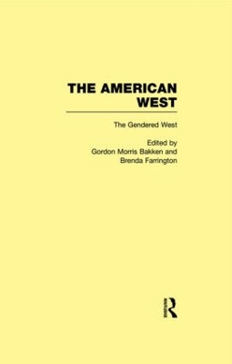Gendered West book