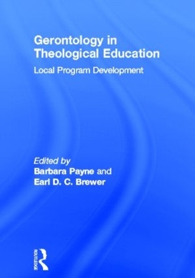 Gerontology in Theological Education book