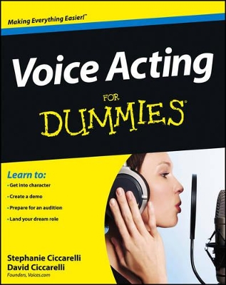 Voice Acting for Dummies book