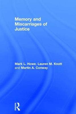 Memory and Miscarriages of Justice book