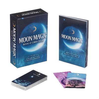 Moon Magic Book & Card Deck: Includes a 50-Card Deck and a 128-Page Guide Book book