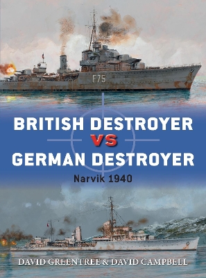 British Destroyer vs German Destroyer: Narvik 1940 book