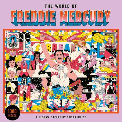 The World of Freddie Mercury: A Jigsaw Puzzle book