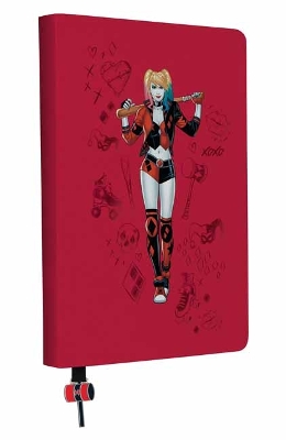 DC: Harley Quinn Journal with Ribbon Charm book