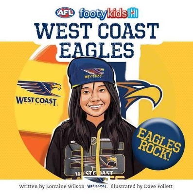 AFL: Footy Kids: West Coast Eagles book