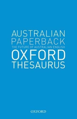 Australian Oxford Paperback Thesaurus book