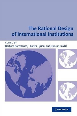 Rational Design of International Institutions book