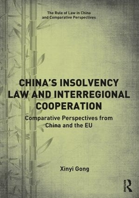 China's Insolvency Law and Interregional Cooperation book