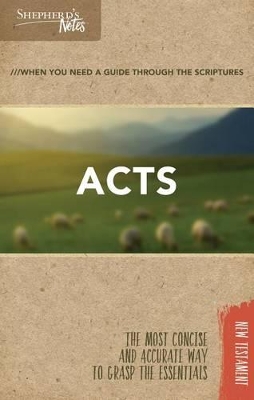 Shepherd's Notes: Acts book