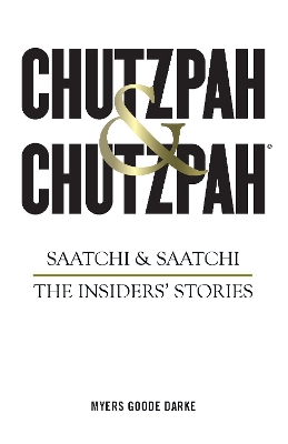 Chutzpah & Chutzpah book