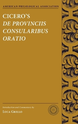 Cicero's De Provinciis Consularibus Oratio book