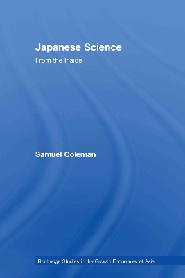 Japanese Science: From the Inside by Samuel Coleman