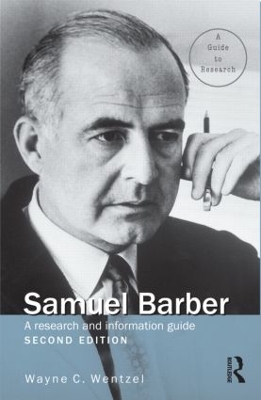 Samuel Barber by Wayne Wentzel