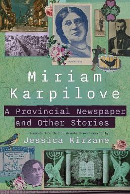 A Provincial Newspaper and Other Stories book