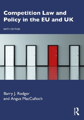 Competition Law and Policy in the EU and UK book