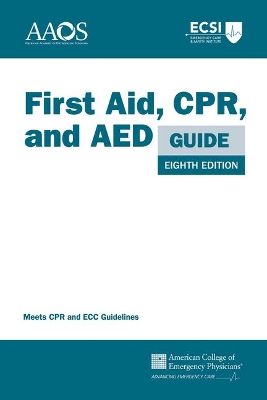 First Aid, CPR, and AED Guide book
