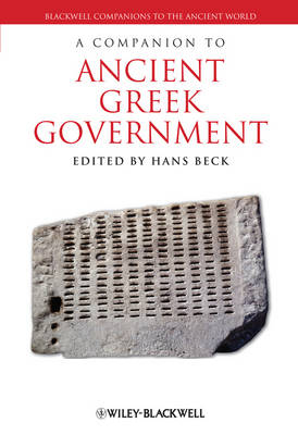 Companion to Ancient Greek Government book
