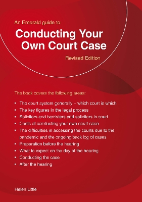 An Emerald Guide To Conducting Your Own Court Case book