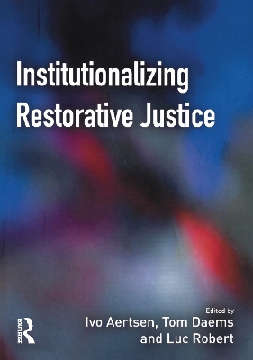 Institutionalizing Restorative Justice book