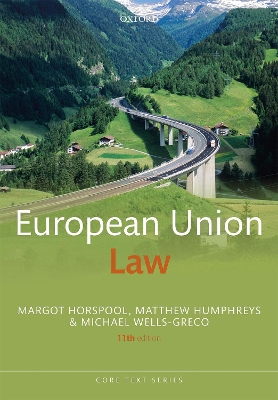 European Union Law by Margot Horspool