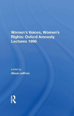 Women's Voices, Women's Rights by Alison Jeffries