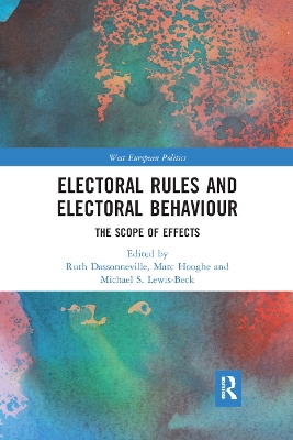 Electoral Rules and Electoral Behaviour: The Scope of Effects by Ruth Dassonneville