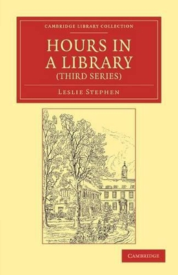 Hours in a Library (Third Series) book