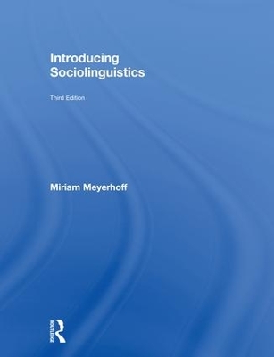 Introducing Sociolinguistics book