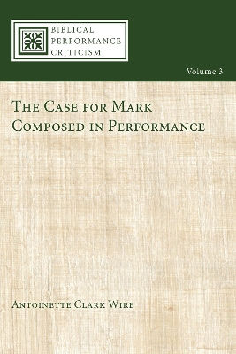 The Case for Mark Composed in Performance book