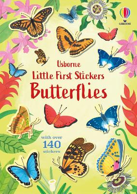 Little First Stickers Butterflies book