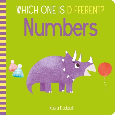 Which One Is Different? Numbers book