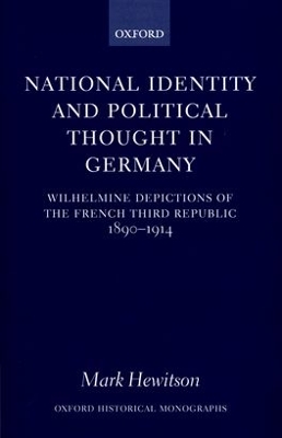 National Identity and Political Thought in Germany book